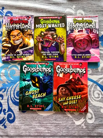 Goosebumps books bundle