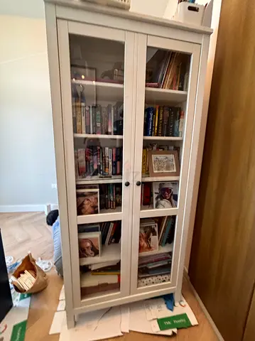 Book case with glass doors