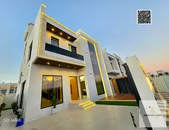Own your dream villa with two floors and a rooftop in the Al Helio 2 area, including electricity, wa