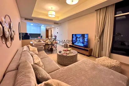 Furnished | Azizi Mina | Sea & Marina Views