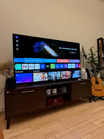 tv console wooden