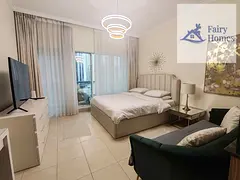 Furnished Studio | Burj Al Nujoom | Balcony | Downtown View