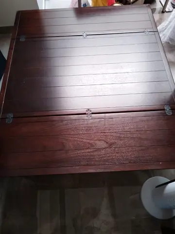 Solid Wood Extendable coffee Table - Dark Finish