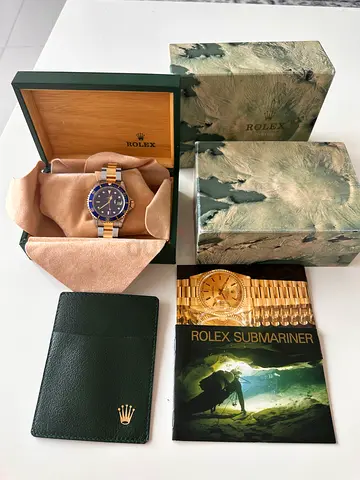 Rolex Submariner Date Steel and Gold. Rolex service done 03/2026