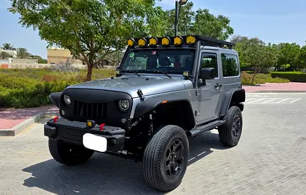 2017 Jeep Wrangler Sahara - GCC Specs - Original Paints