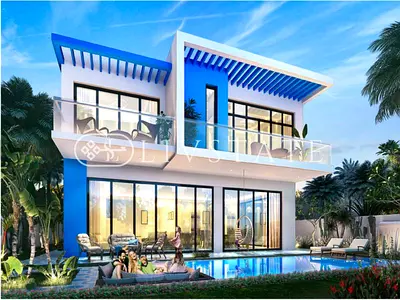 Stunning 6 BR + Maids Villa | Santorini Damac Lagoons