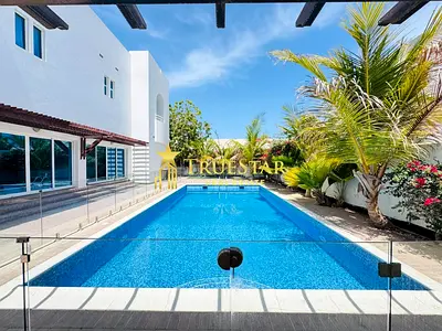 WALKING DISTANCE TO KITE BEACH 5BR+MAIDS PRIVATE POOL GARDEN