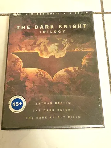 DVD Gift Set - The Dark Knight Trilogy Limited Edition 3 DVD Gift Set