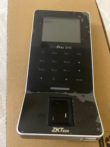 ZKTeco BioPro S940 Fingerprint Time Attendance Terminal - Good Condition