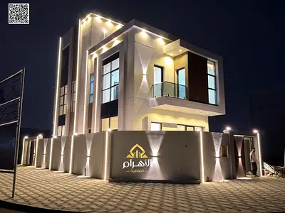 فيلا فاخرة في **الحليو 2 – عجمان** جاهزة للسكن الفوري بتشطيبات راقية ومساحات واسعة. ✅ **تمليك حر لجميع الجنسيات** | للتواصل وحجز موعد: **محمد مرزوق –