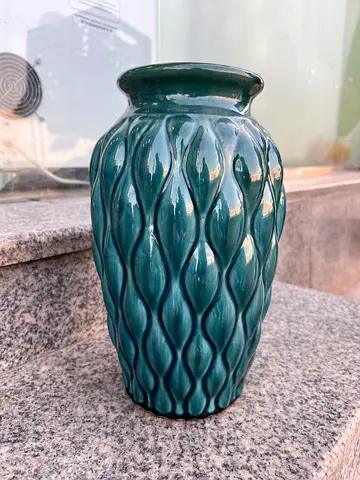 Set of 3 Premium Ceramic Pots and Vase