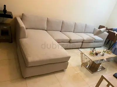 Stylish Corner Sofa Set كنب زاوية عصري