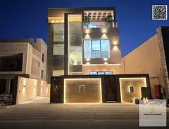 Luxury villa with 6 rooms, including services and air conditioning in Al Hilyou 2