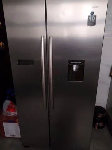 Samsung Side-by-Side Refrigerator with Water Dispenser - Stainless Steel