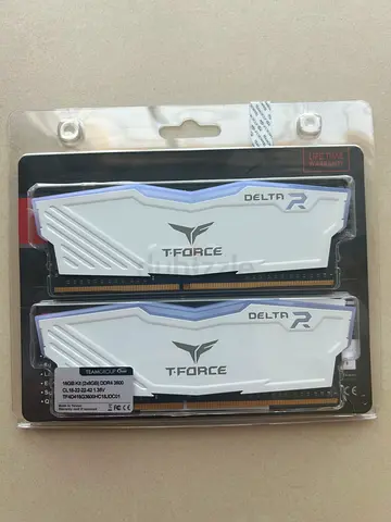 T-Force Delta RGB 16GB (2x8GB) DDR4 3600MHz RAM - White (Sealed)