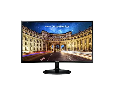Samsung 24 Inches CF390 Full HD 60Hz Curved Monitor LC24F390F