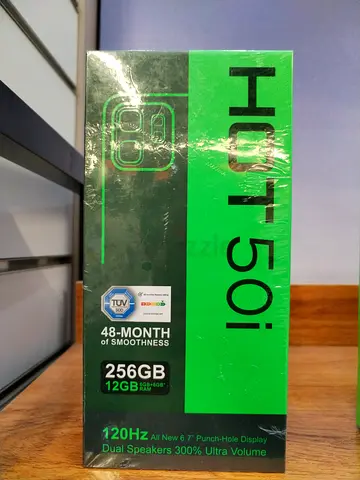 In-hand HOT 50i 256GB (Brand New, Sealed) - Green Box