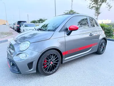 ABARTH 595 CONVERTIBLE - 2022 - GCC - EXCELLENT CONDITION