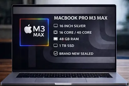 MacBook Pro M3 Max 16” – 48GB RAM / 1TB SSD – Brand New Sealed