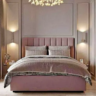 Brand new luxury king size fully customisable bed in soft Fabric with multiple options