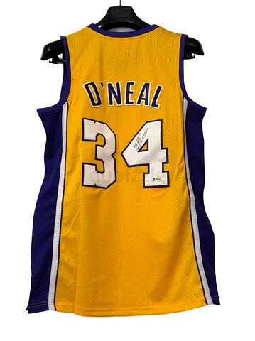 Shaq ONeal Jersey Hand Signed BAS