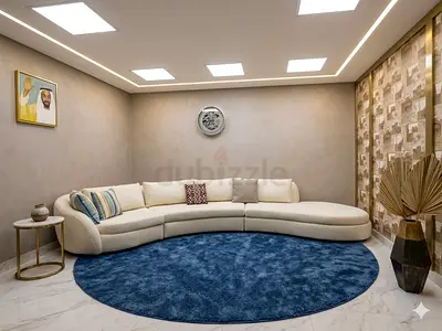 Crate and Barrel beige color sectional sofa