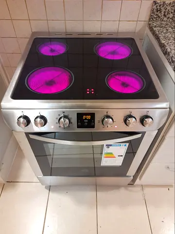 Hoover new model electric ceramic cooker 60x60cm