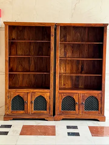 Marina solid wood bookcases