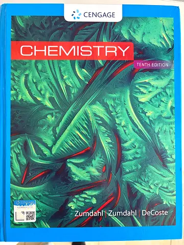 Chemistry (Tenth Edition) by Zumdahl, Zumdahl  DeCoste