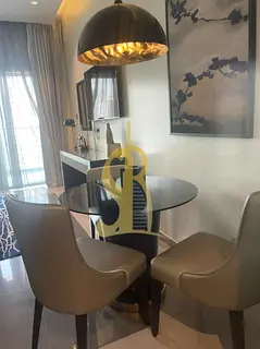 Furnished Studio | Balcony | Pool &amp; Downtown View | DAMAC Maison Majestine