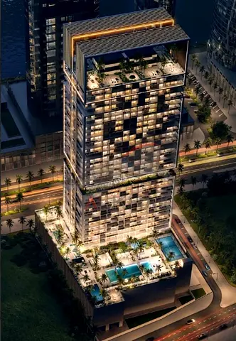 1BR Apartment + Study | Waterfront Views | Furnished