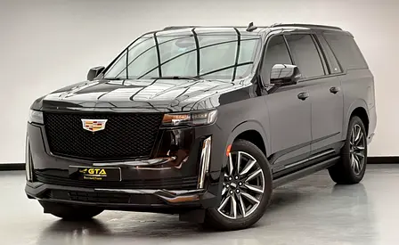 2023 Cadillac Escalade ESV, 1 Year Warranty Unlimited Km, Cadillac Full Service History, GCC