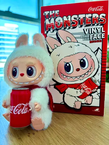 Coca-Cola x The Monsters Vinyl Face Figure (with Box) - Rare Collectible