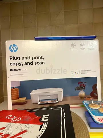 HP DeskJet DJ2320 All-in-One Printer — Print/Scan/Copy, Wired (UAE Version)