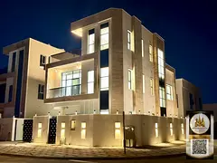 Luxury 3 floors Villa for sale, super deluxe finishing, with a swimming pool, maid's room, large