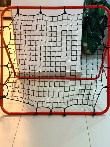 Football Rebounder Adjustable Kickback Training Net with Bouncer