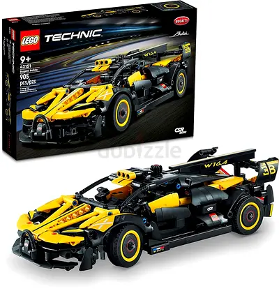 LEGO Technic Bugatti Bolide #42151 Yellow/Black (905 PCS)