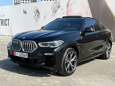 2022 BMW X6 xDrive40i M Sport V6 - GCC Specs -original paint under warranty and service from BMW