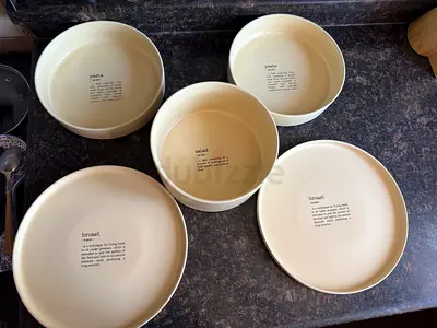 Dishology ceramic plates set
