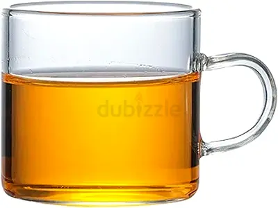 High Borosilicate Glass Teapot Transparent Tea Maker for Camping Travel Home Pot with 4 Cups|Home