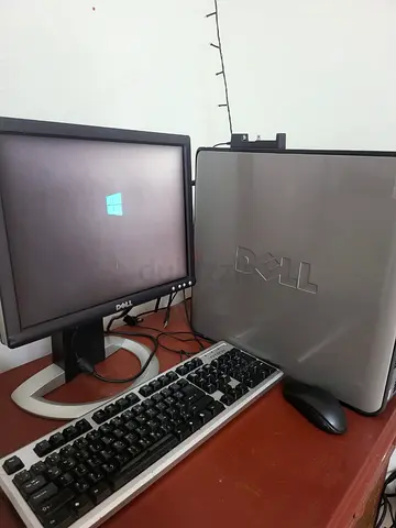 Dell Desktop PC with Dell Monitor, Keyboard  Mouse - Good Working Condition