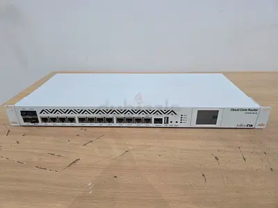 MikroTik Cloud Core Router CCR with multiple SFP+ ports