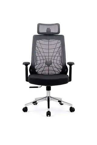 Ergonomic Mesh Office Chair Grey Black – Adjustable Computer Chair UAE