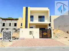 Own a luxury villa in Al Helio 2, Ajman | 5 bedrooms and a roof terrace