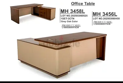 Brand New L shape office Table good quality available
