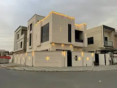 Corner villa for sale in Al Yasmin area, Ajman, including electricity, water and air conditioning