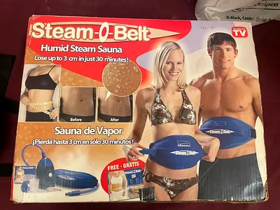 Steam-O-Belt Humid Steam Sauna Belt - Used Home Sauna Device
