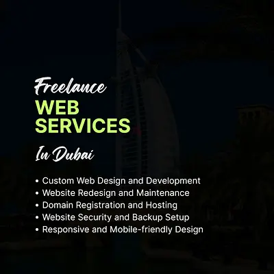 Freelance Web Design  Development Services in Dubai