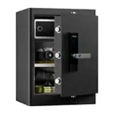 RPNB Deluxe Home Safe and Lock Box,Smart Touch Screen Biometric Fingerprint Security Safe Box with V