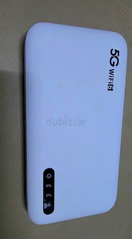 Portable 5G WiFi Router / MiFi - White (Used)